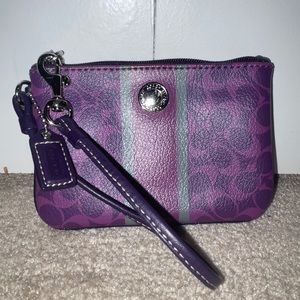 Coach wristlet